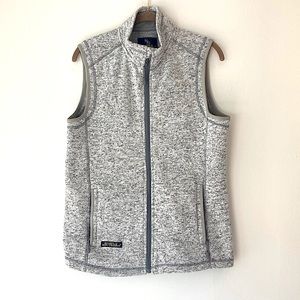 Simply Southern Grey zip up vest NWOT size medium
